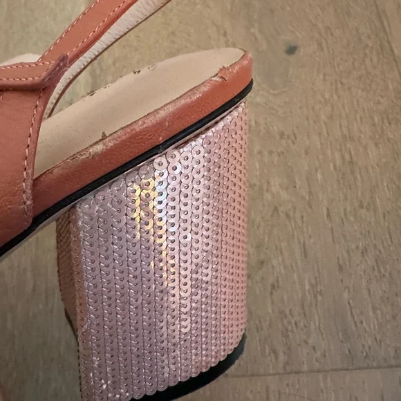 Gucci GG Marmont mid heeled sandals - Picture 8 of 10